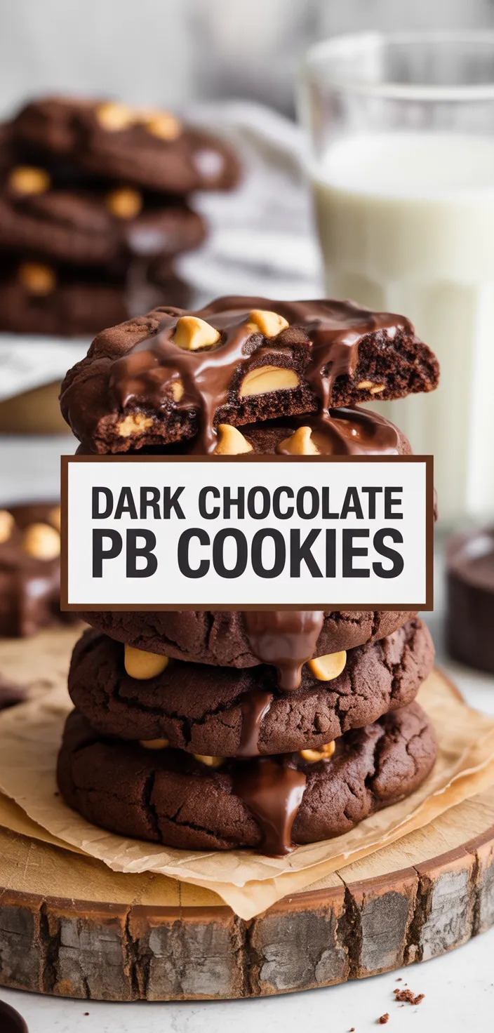 A photo of You Will Love These Easy Dark Chocolate Peanut Butter Chip Cookies Recipe