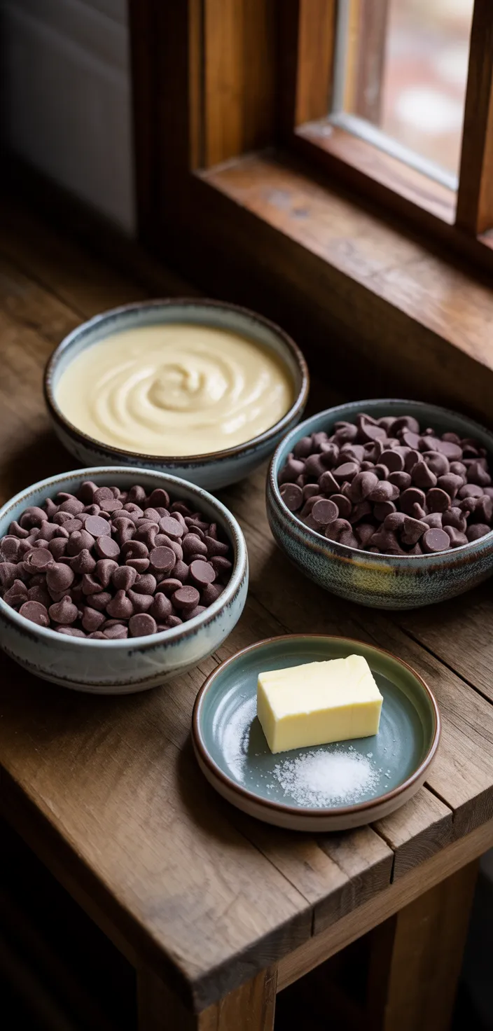 Ingredients photo for Easy No Fail Fudge Recipe