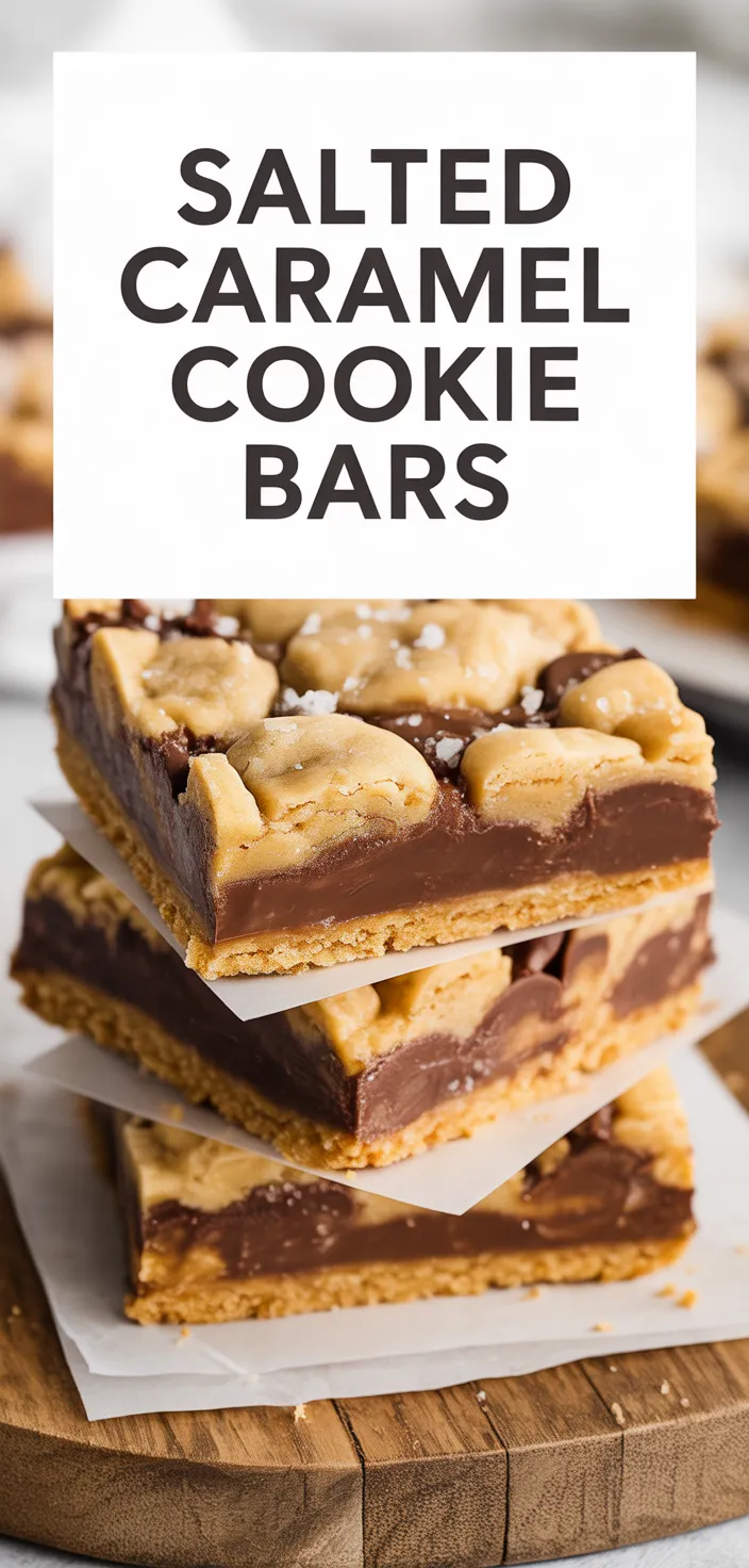 A photo of Salted Caramel Chocolate Sugar Cookie Bars Recipe
