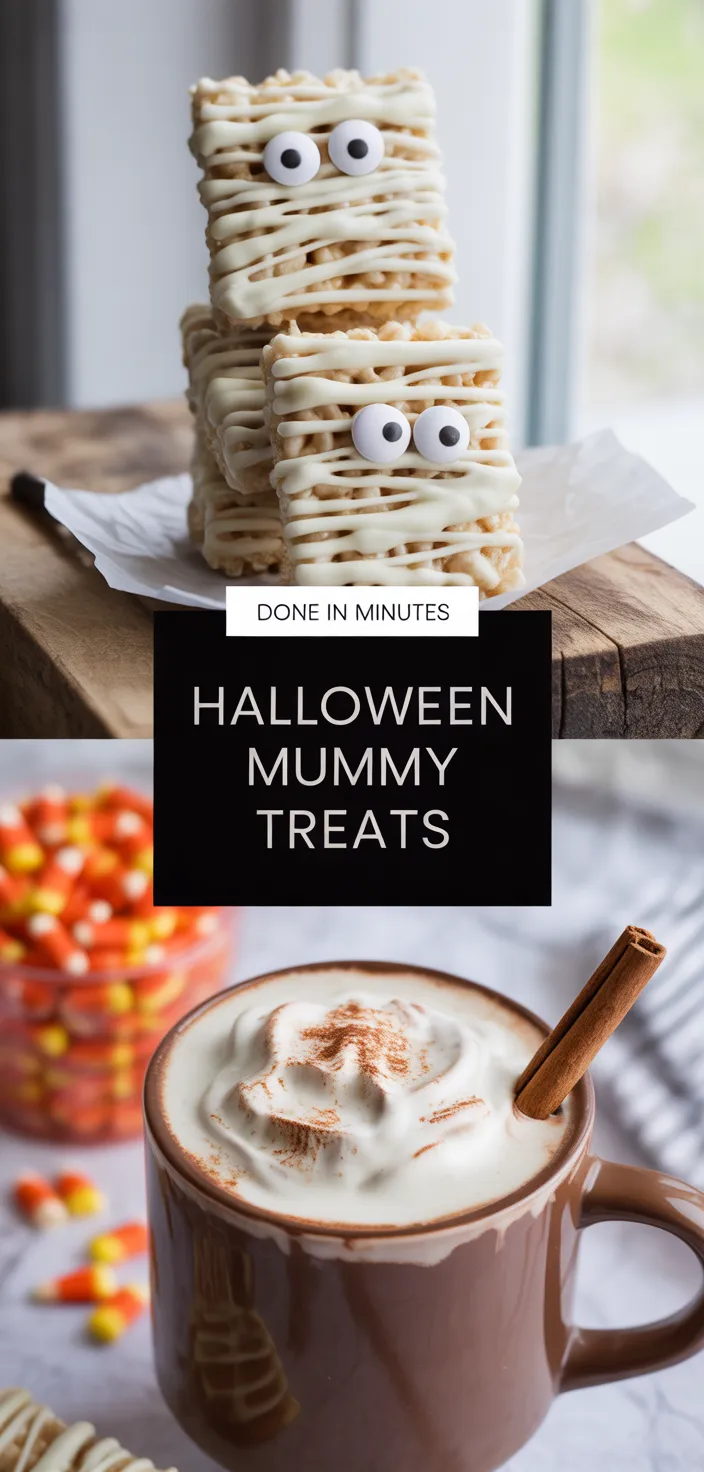 A photo of Halloween Mummy Treats Recipe