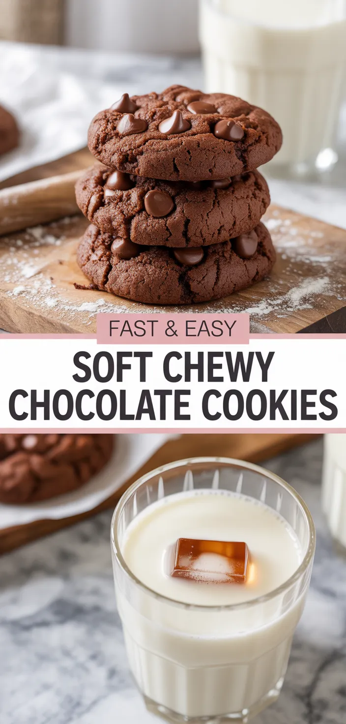 A photo of Perfect Soft And Chewy Chocolate Chip Cookies Recipe And Tutorial