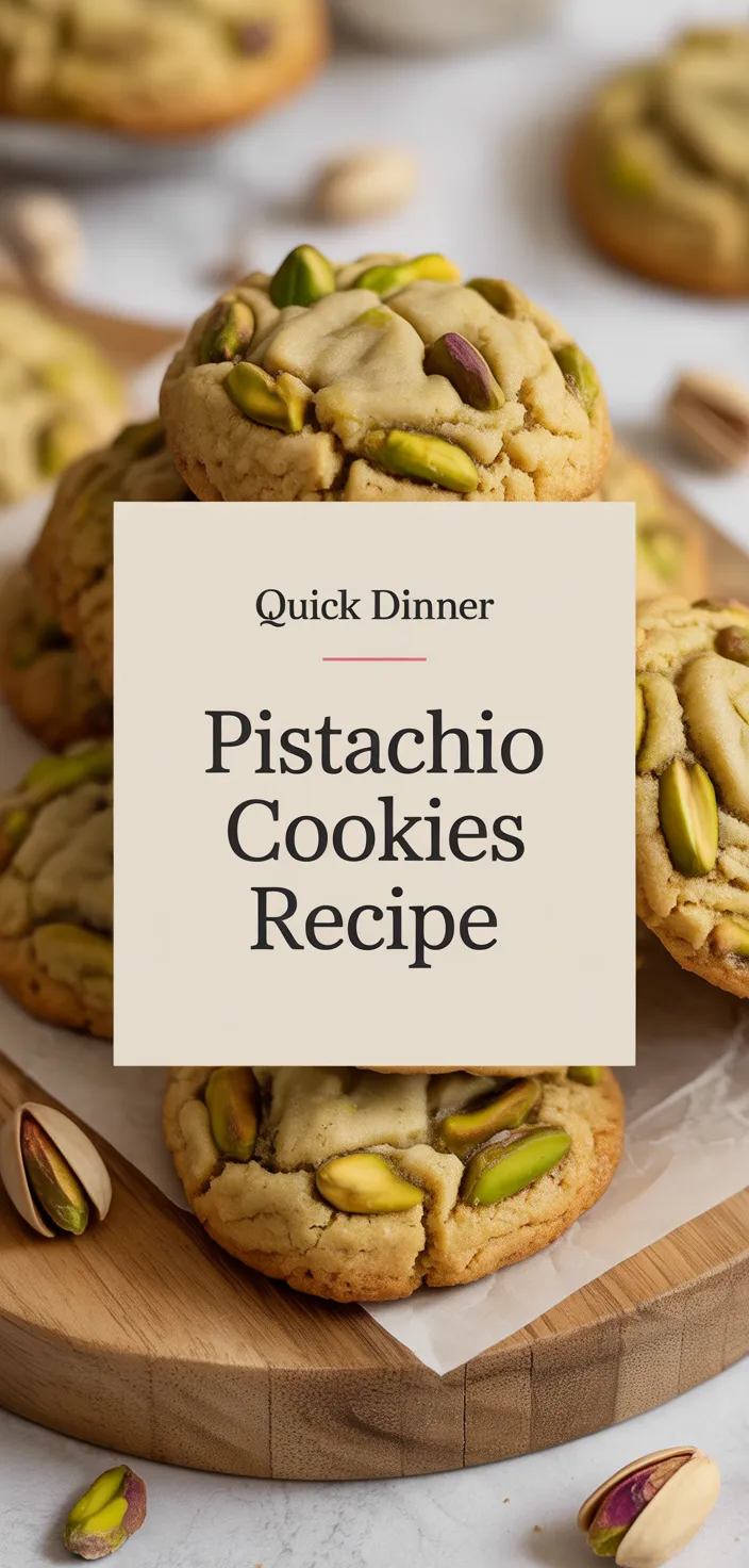 A photo of Pistachio Cookies Recipe