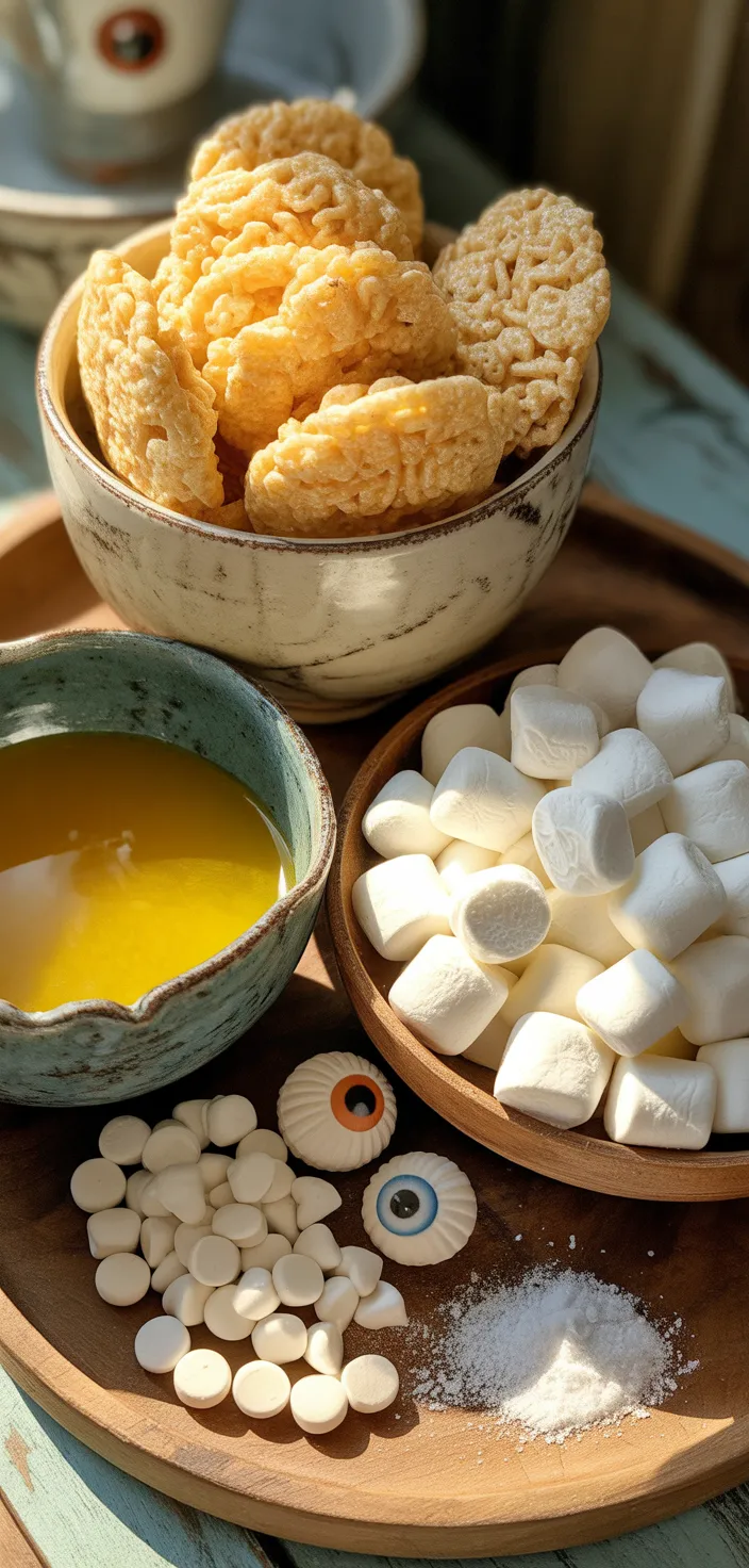 Ingredients photo for Halloween Mummy Treats Recipe