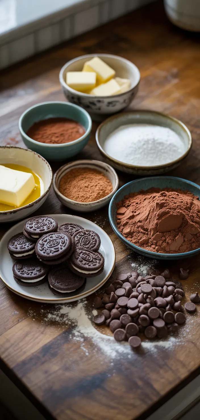 Ingredients photo for Oreo Brookies Recipe
