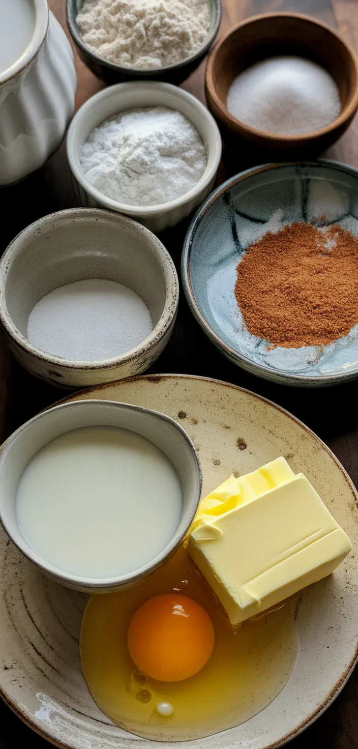 Ingredients photo for Snickerdoodle Mug Cake Recipe