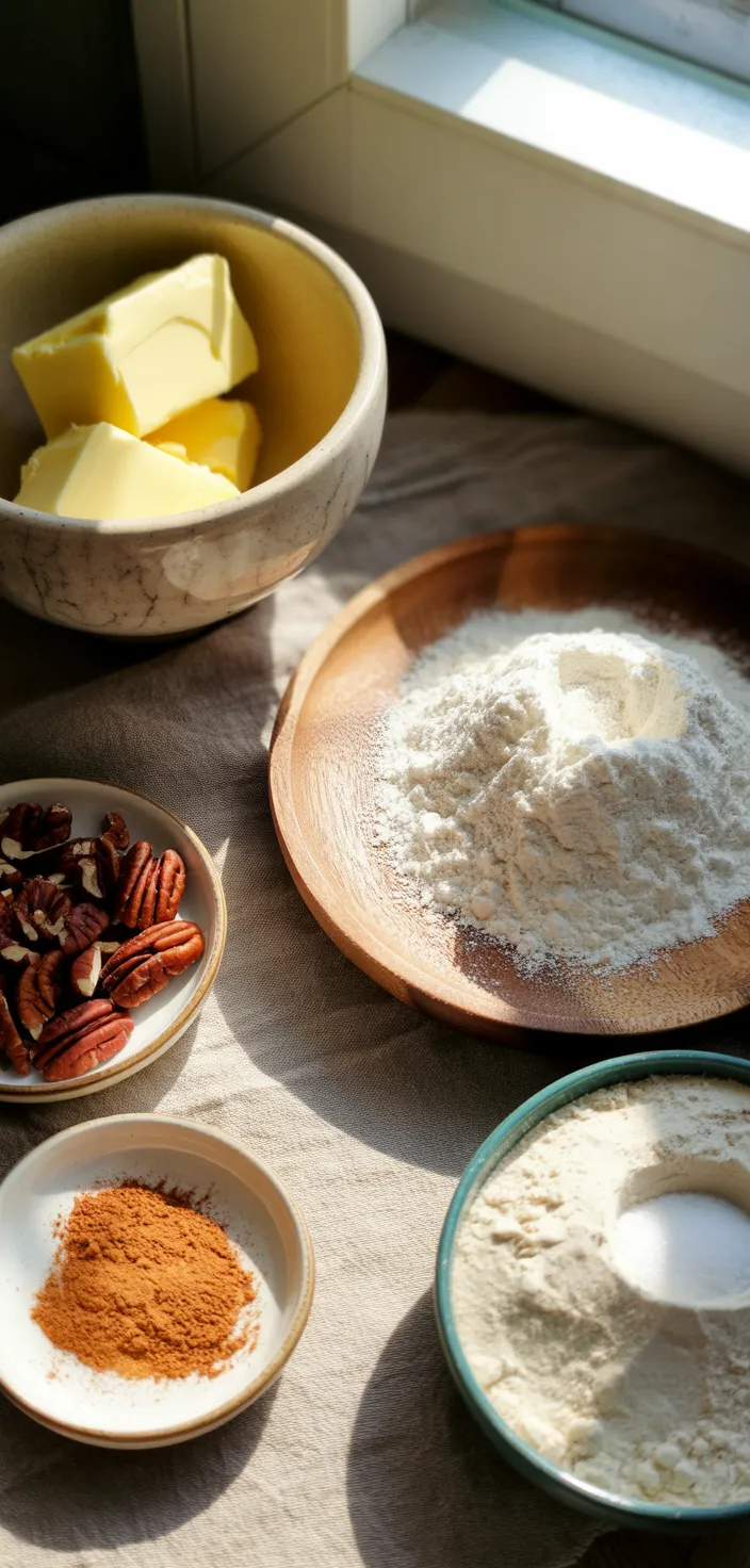 Ingredients photo for Snowball Cookies For Christmas Recipe