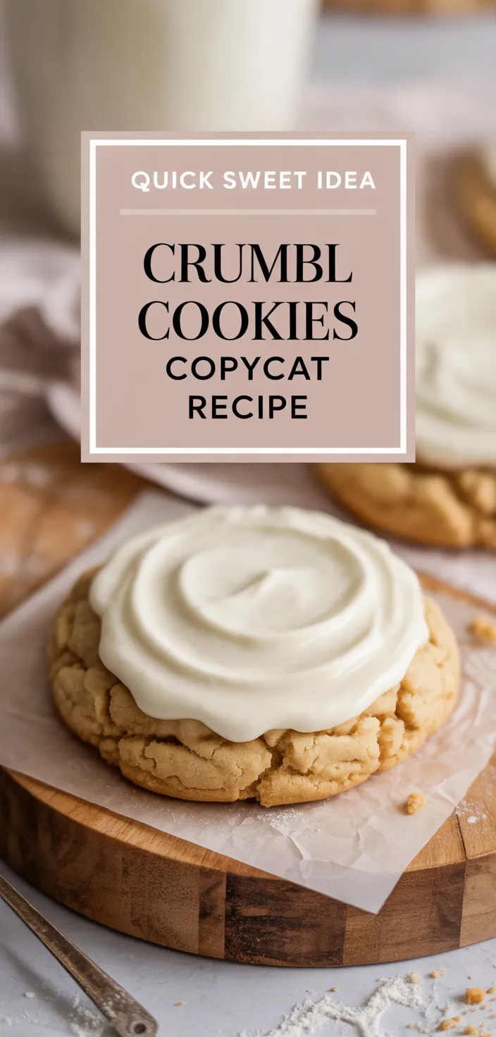 A photo of Crumbl Cookies Copycat Recipe