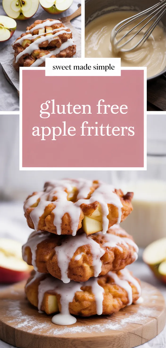 A photo of Gluten Free Apple Fritters Recipe