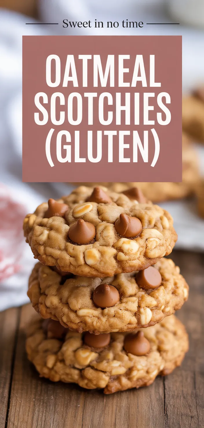 A photo of Oatmeal Scotchies (gluten Recipe