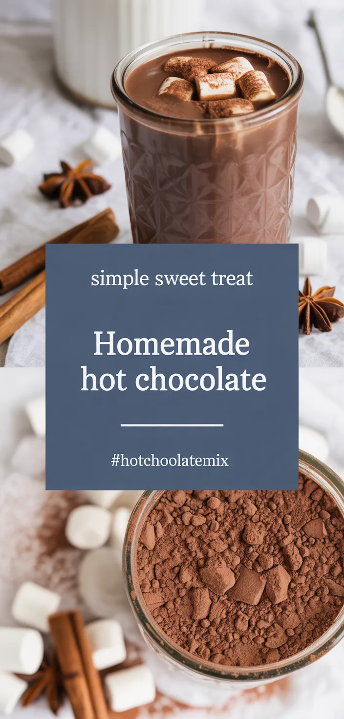 A photo of Quick And Easy Homemade Hot Chocolate Mix Recipe