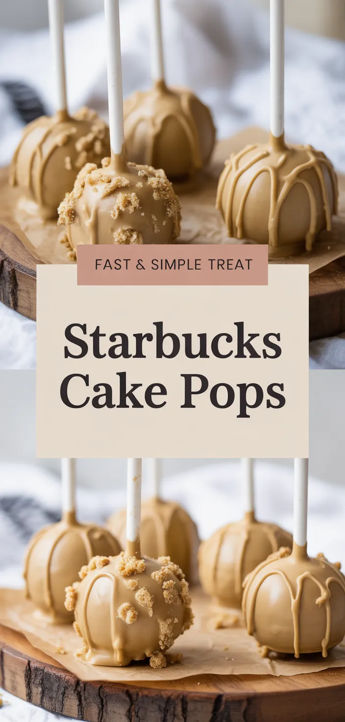 A photo of Starbucks Cake Pop Recipe (Easy Copycat)