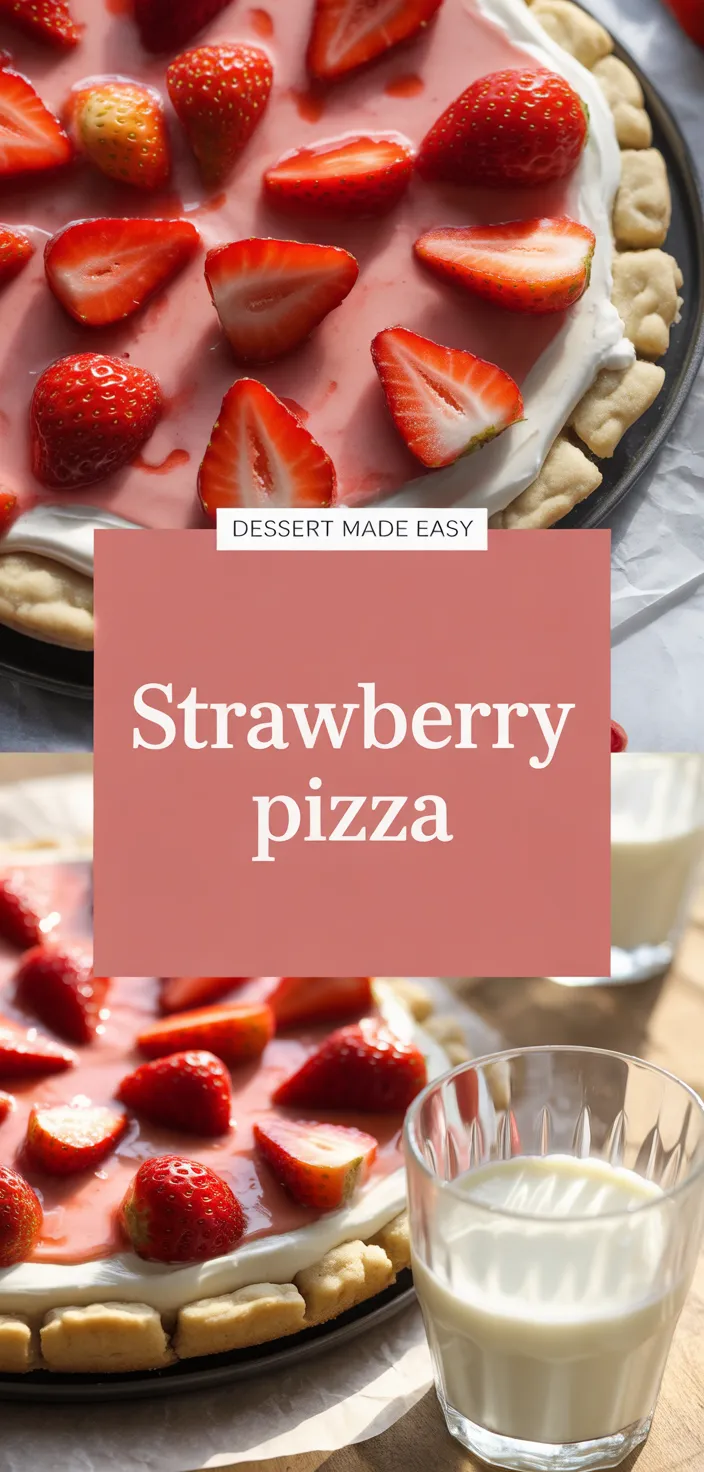 A photo of Strawberry Pizza  Recipe
