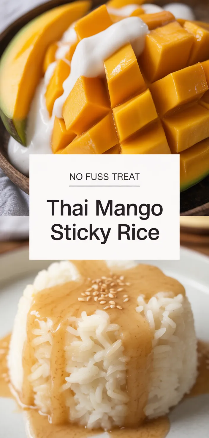 A photo of Thai Mango Sticky Rice Recipe
