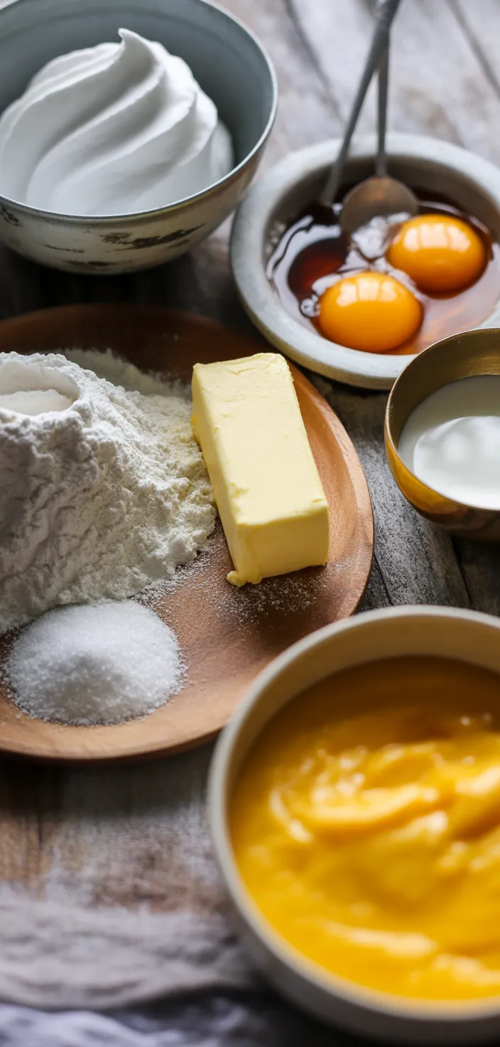 Ingredients photo for Mango Sponge Cake Recipe