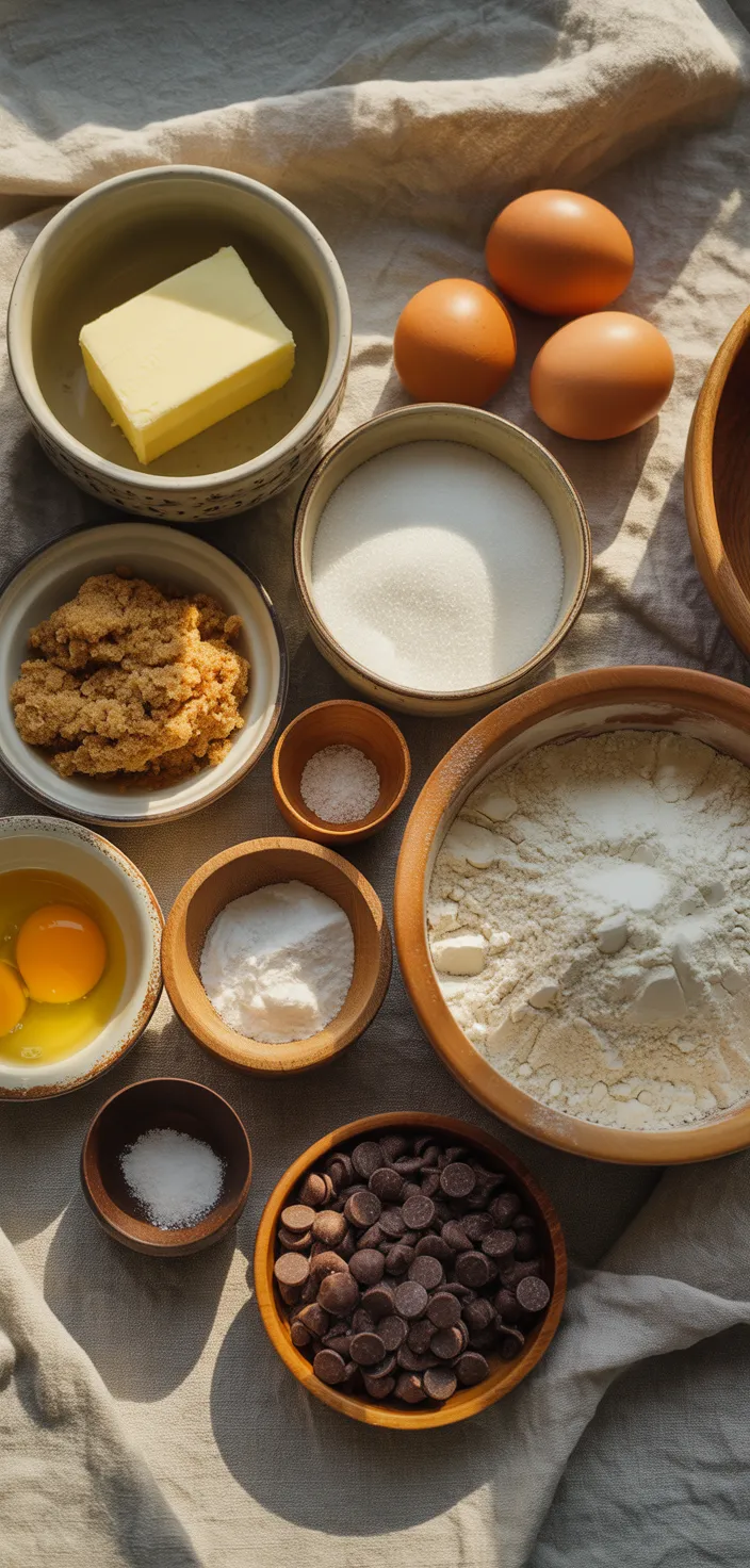 Ingredients photo for Sheet Pan Cookie Cake Recipe