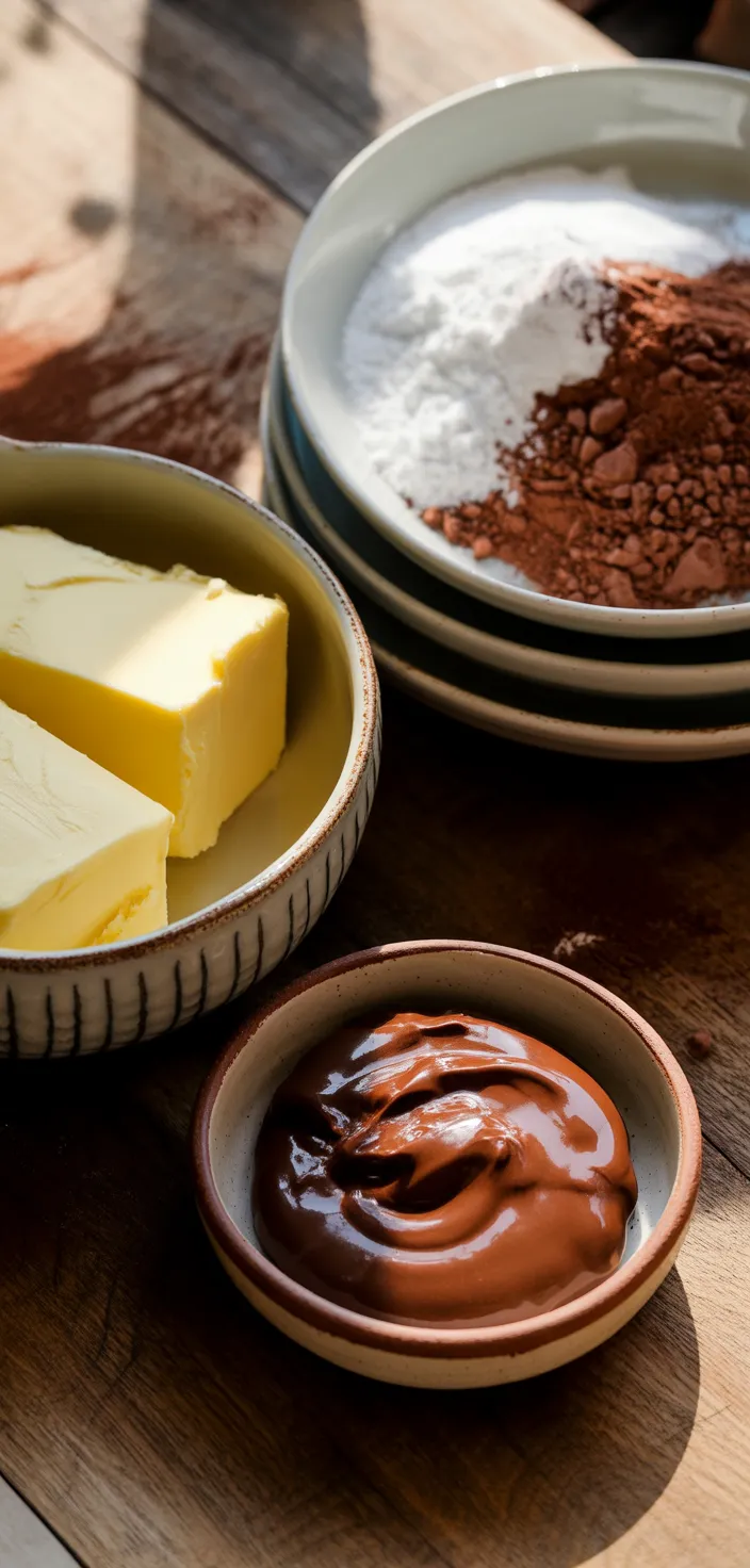 Ingredients photo for The BEST Chocolate Buttercream Frosting! Recipe