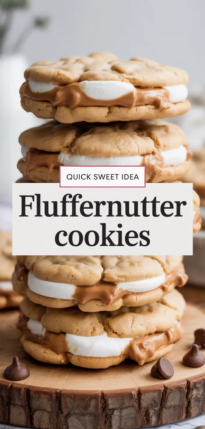 A photo of Fluffernutter Cookies Recipe