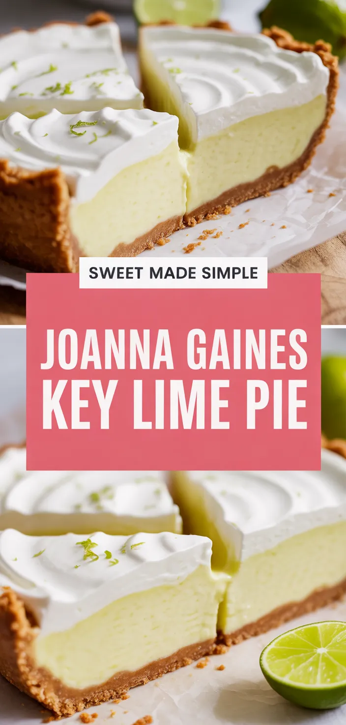 A photo of Joanna Gaines Key Lime Pie​ Recipe