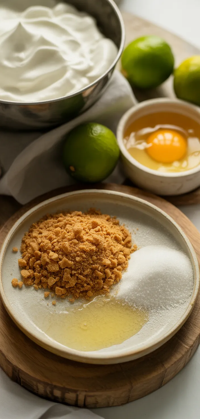 Ingredients photo for Joanna Gaines Key Lime Pie​ Recipe