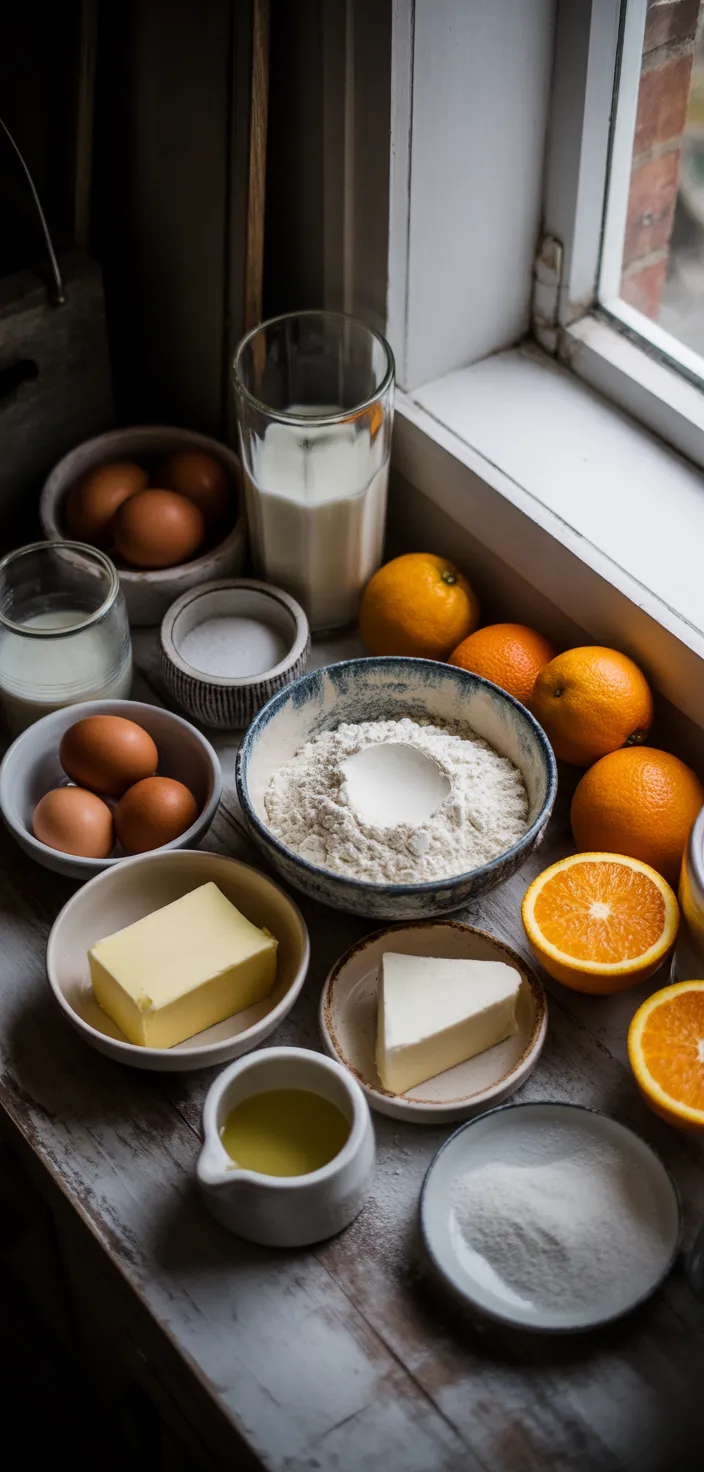 Ingredients photo for Orange Creamsicle Cake Recipe