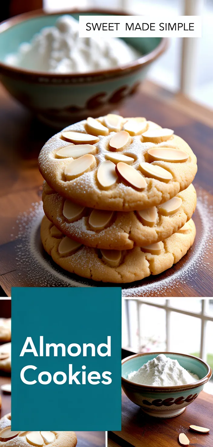 A photo of Almond Cookies Recipe