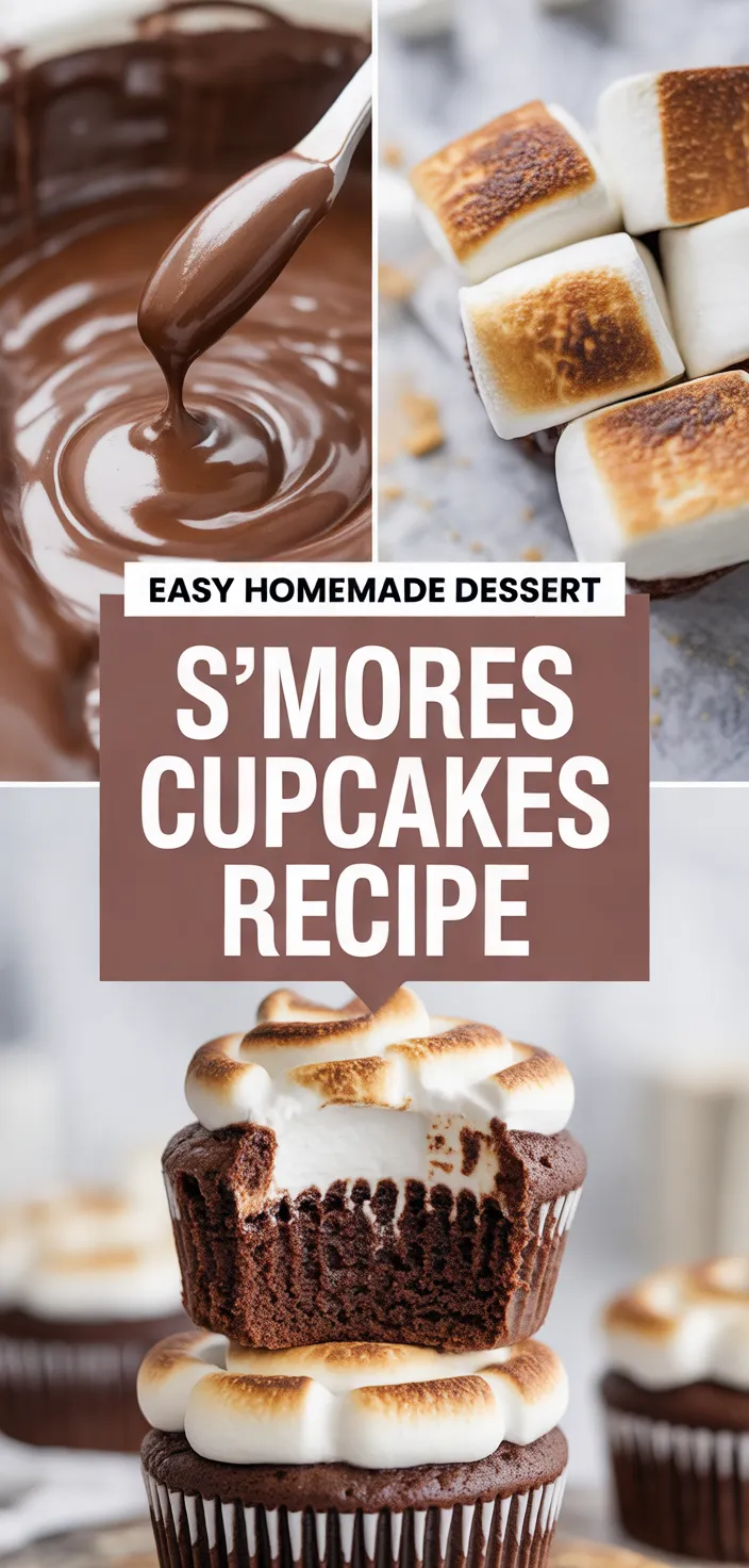 A photo of S'mores Cupcakes Recipe