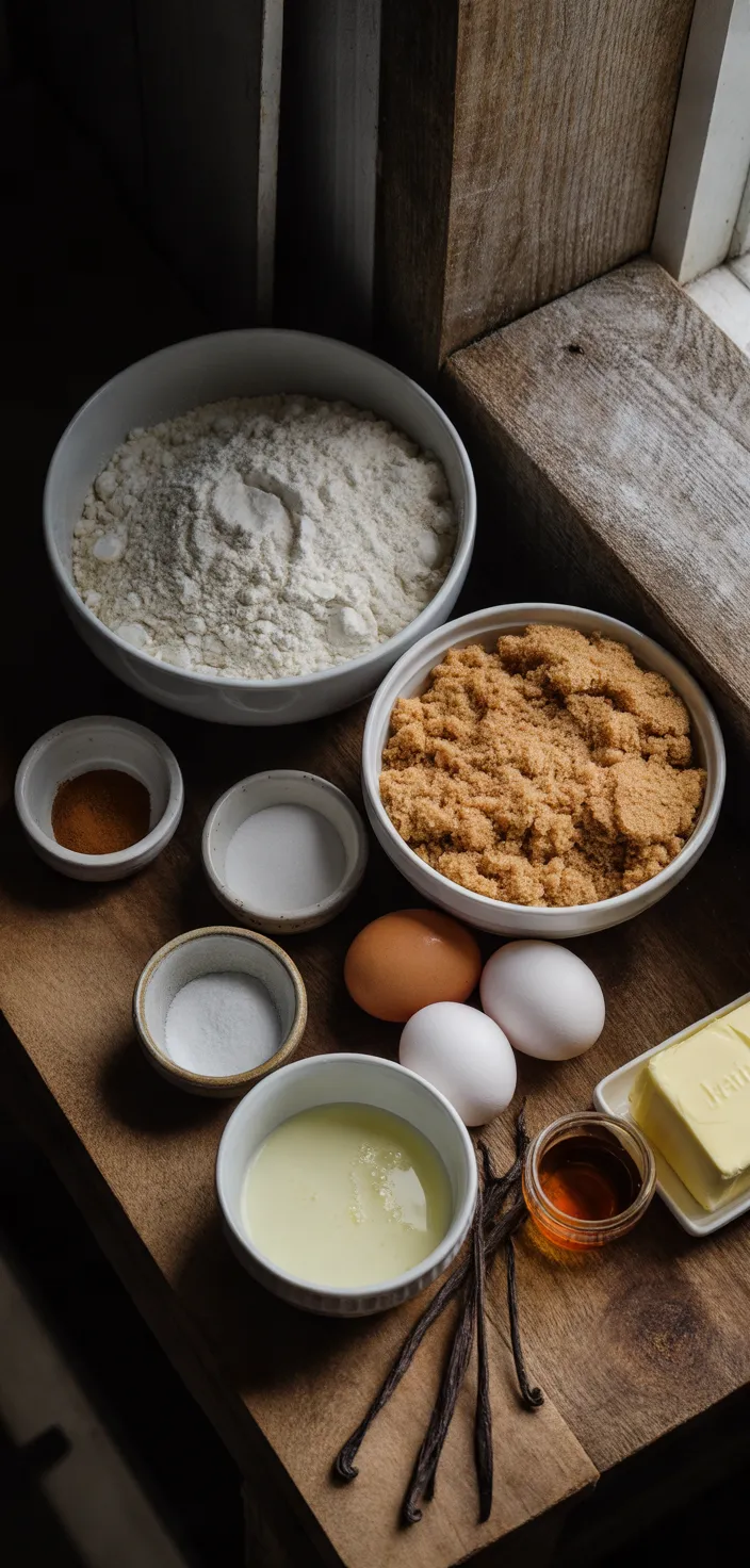 Ingredients photo for Brown Sugar Muffins Recipe