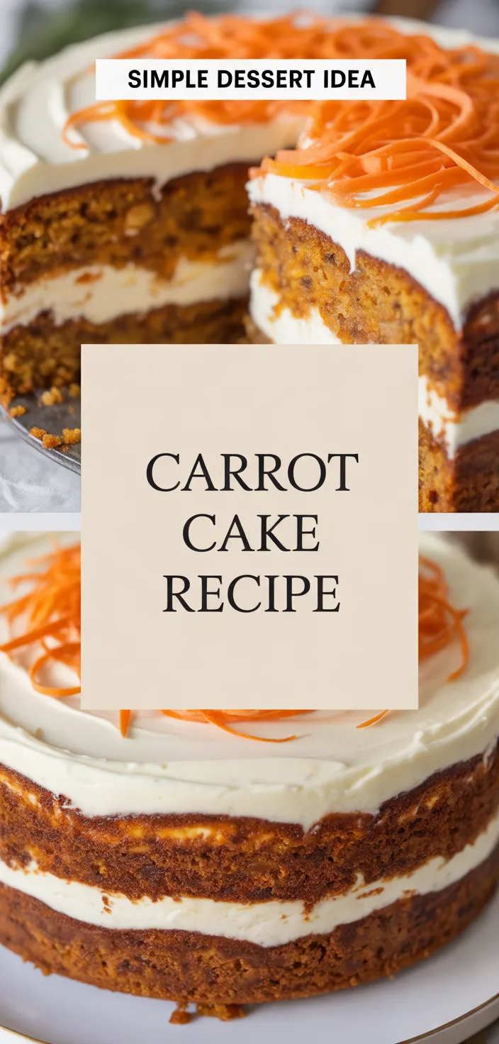 A photo of Carrot Cake Recipe