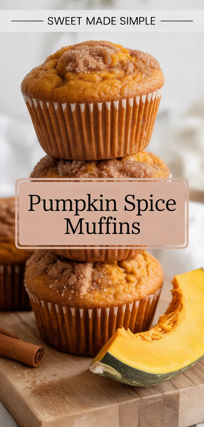 A photo of Pumpkin Spice Muffins Recipe