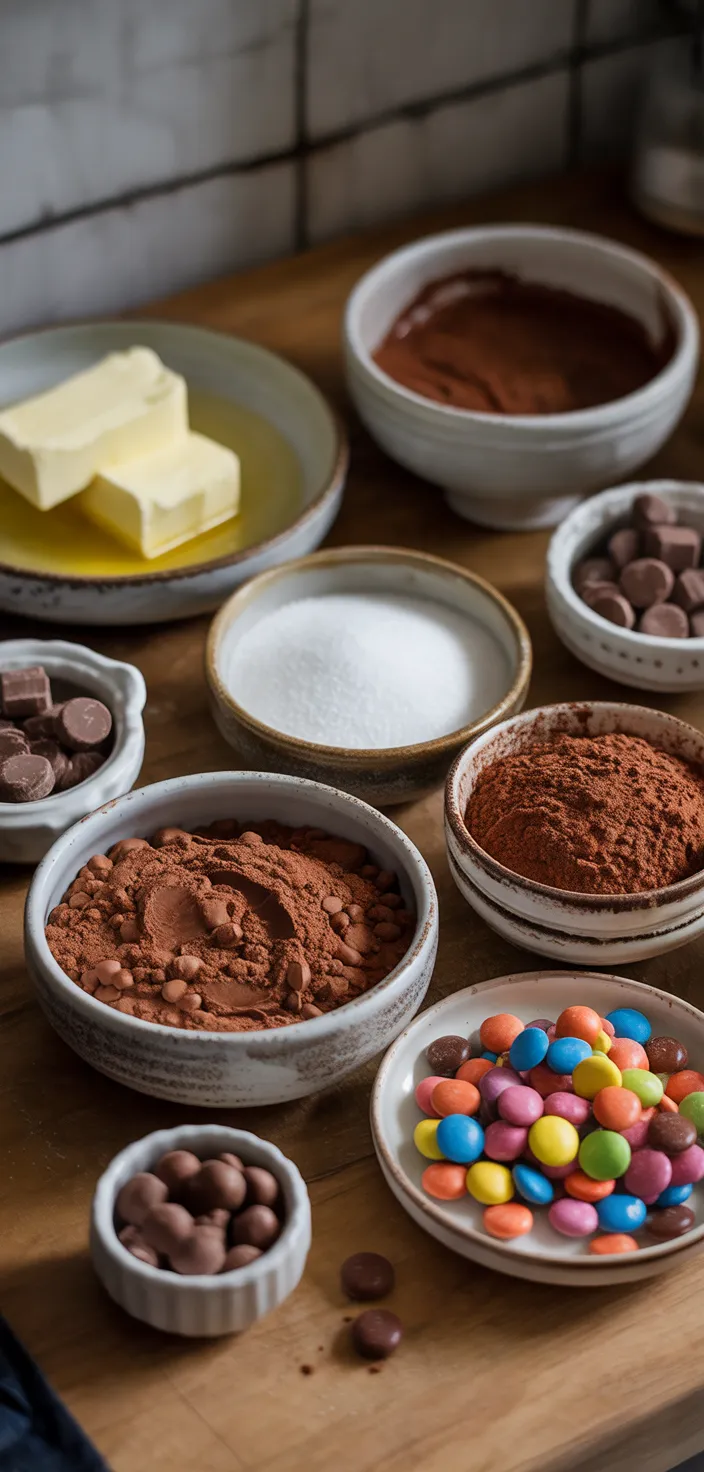 Ingredients photo for Copycat Cosmic Brownies Recipe