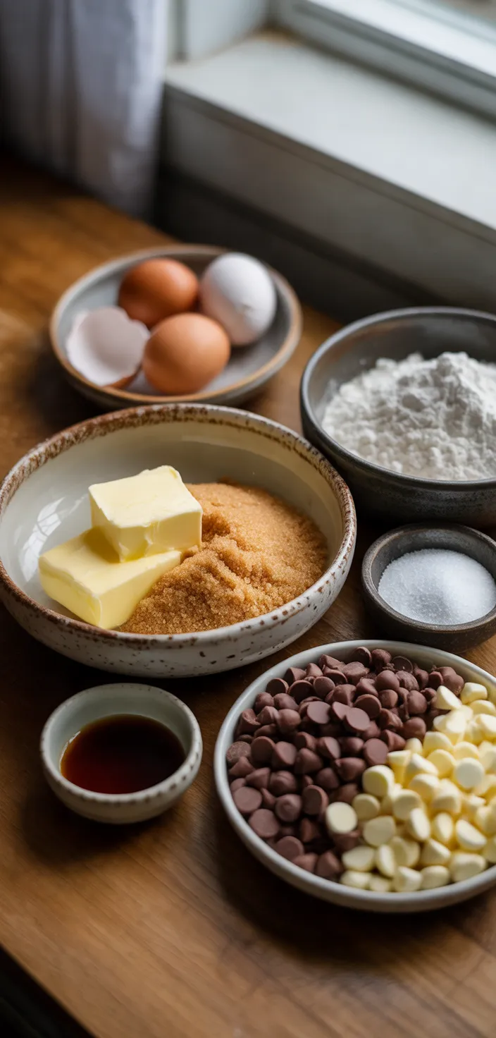 Ingredients photo for Easter Cadbury Mini Egg Blondies Recipe