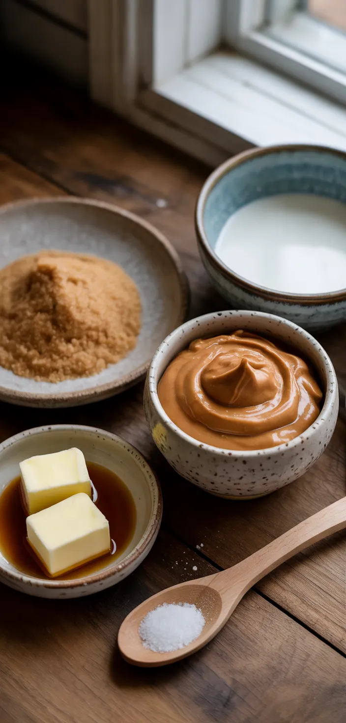 Ingredients photo for Peanut Butter Syrup Recipe